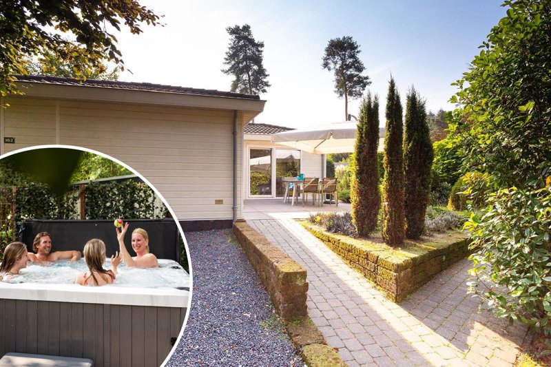 Afbeelding bij Luxe wellness voor 5 personen in Limburg en Zuid-Holland: rust, natuur en comfort