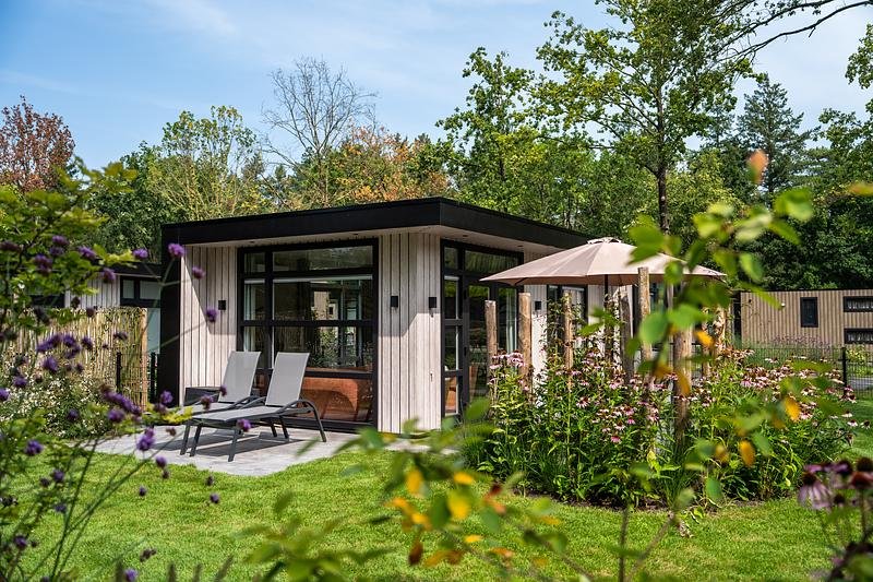 Afbeelding bij Bosvlucht 6 personen Wellness (Hottub) in Limburg en Noord-Brabant