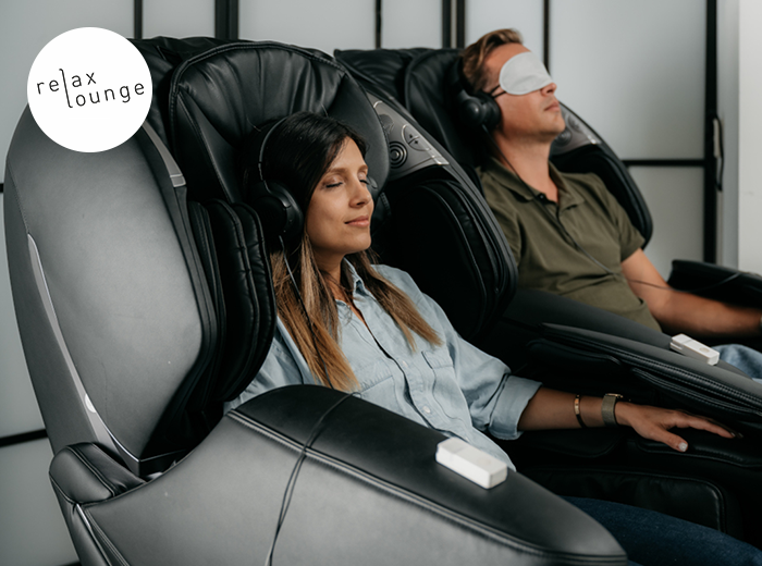 Ontspannen sfeer bij Relax Lounge in Amsterdam, waar een massage naar keuze wacht voor een betaalbare prijs.
